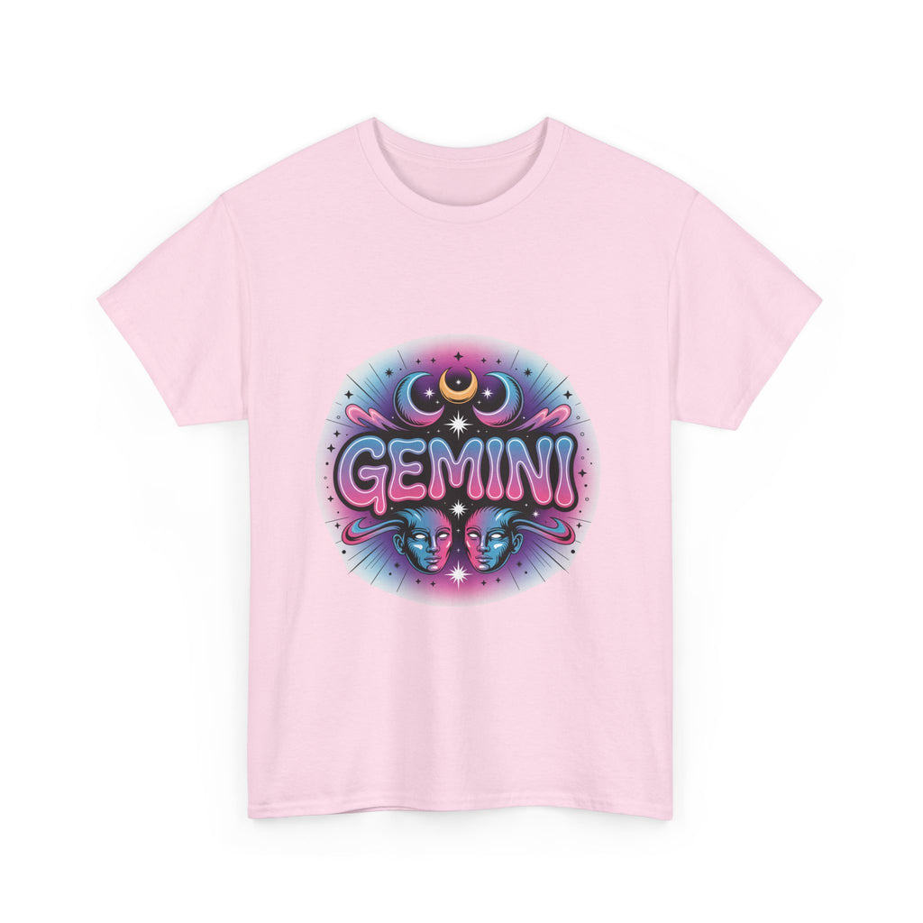 Neon Gemini Zodiac Tee