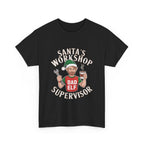 Santa's Workshop Supervisor graphic Tee