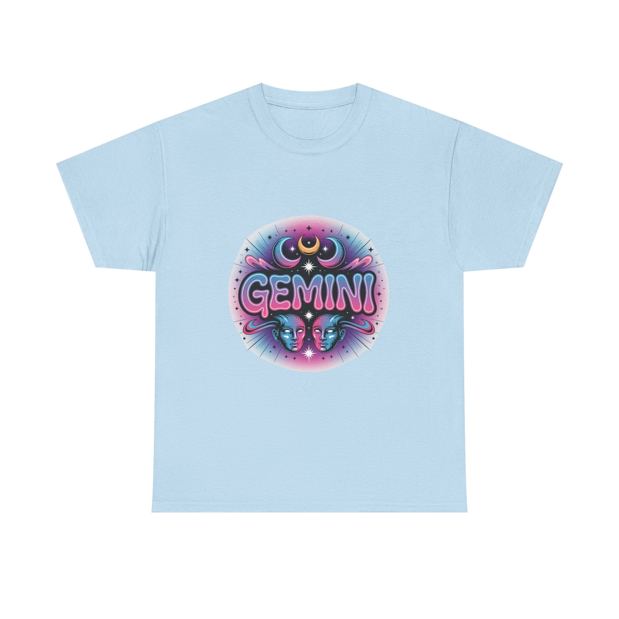 Neon Gemini Zodiac Tee