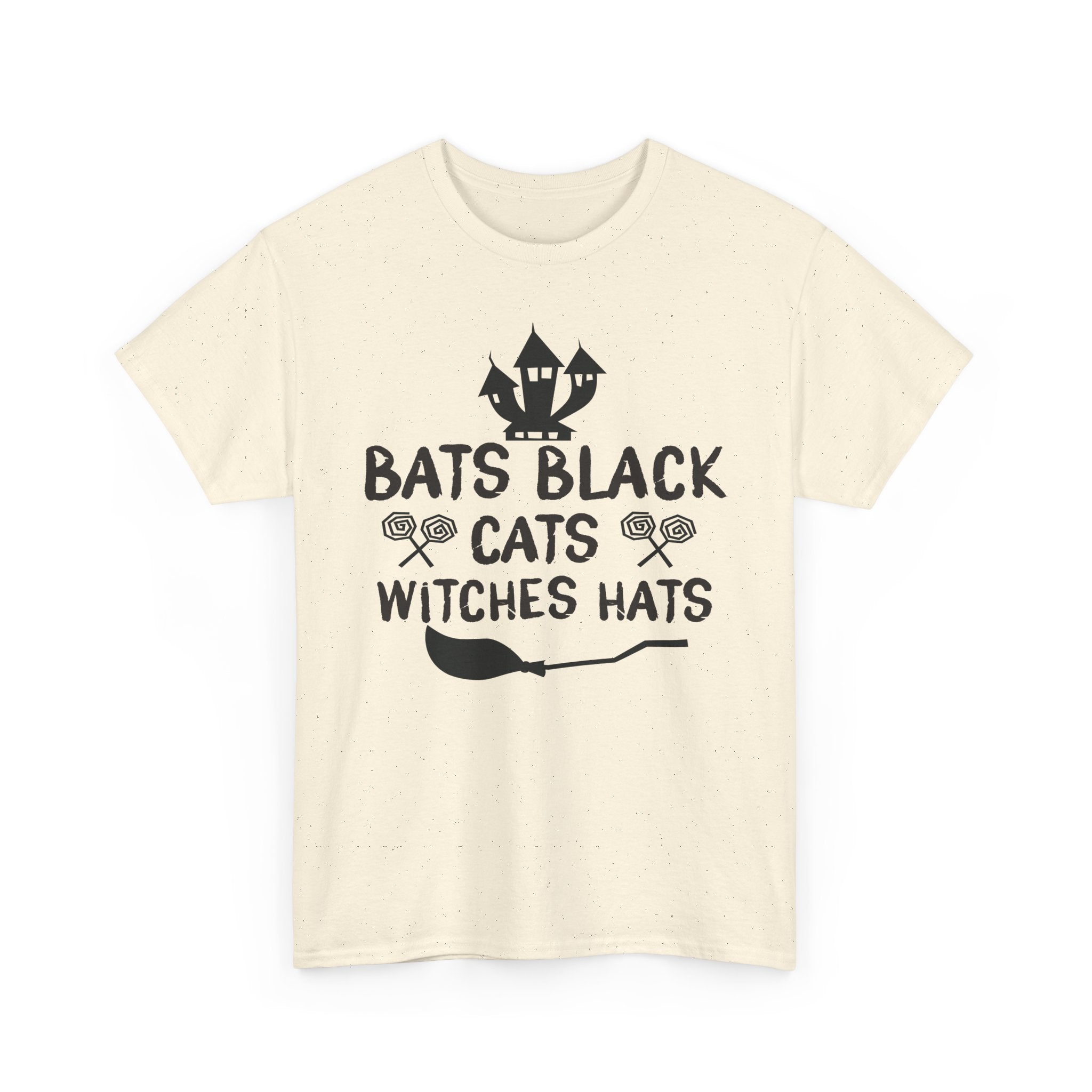 Bats Black Cats Witch Hats Tee