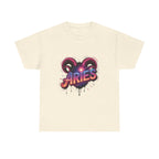 Neon Aries Zodiac Tee