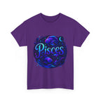 Neon Pisces Zodiac Tee