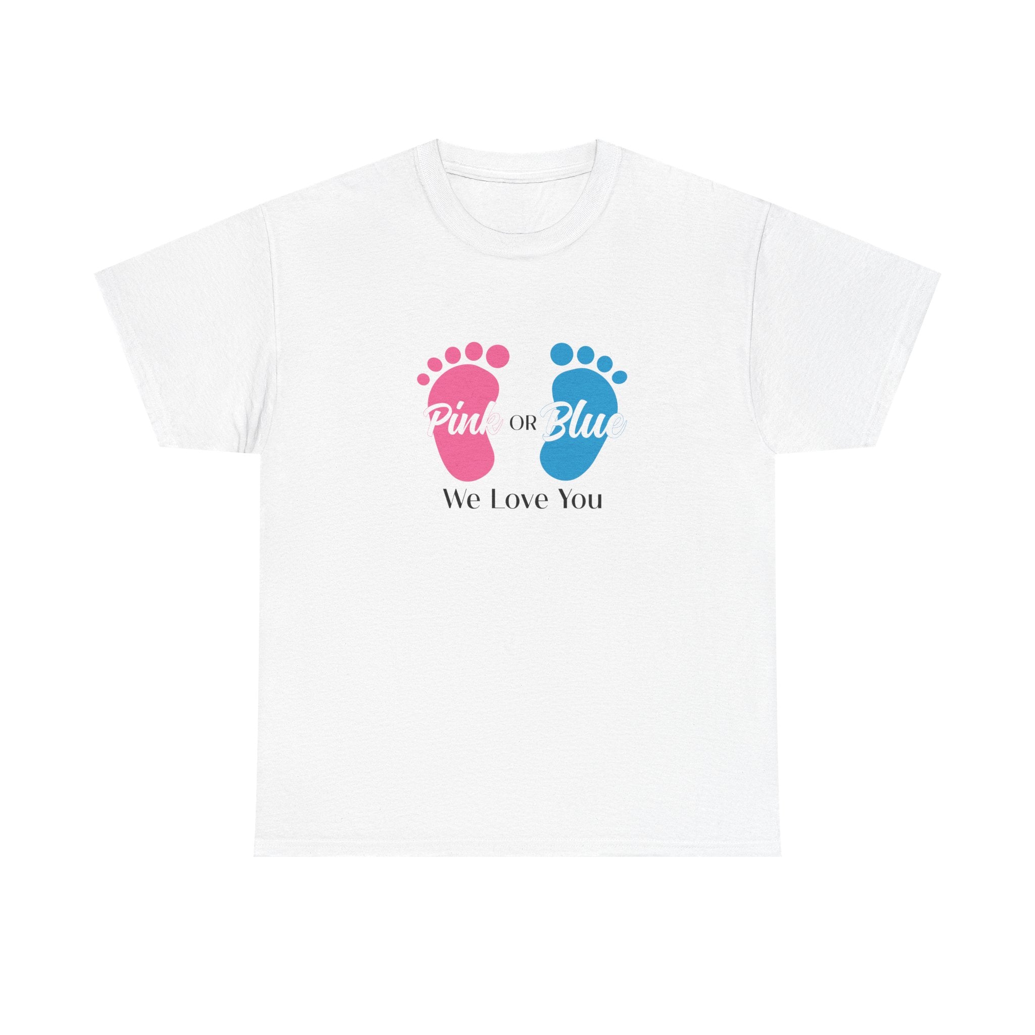 Pink Or Blue We Love You Tee