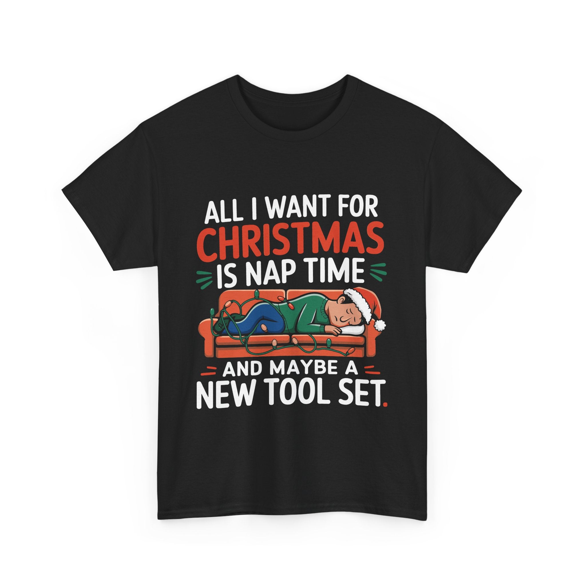 Christmas Nap Time Graphic Tee