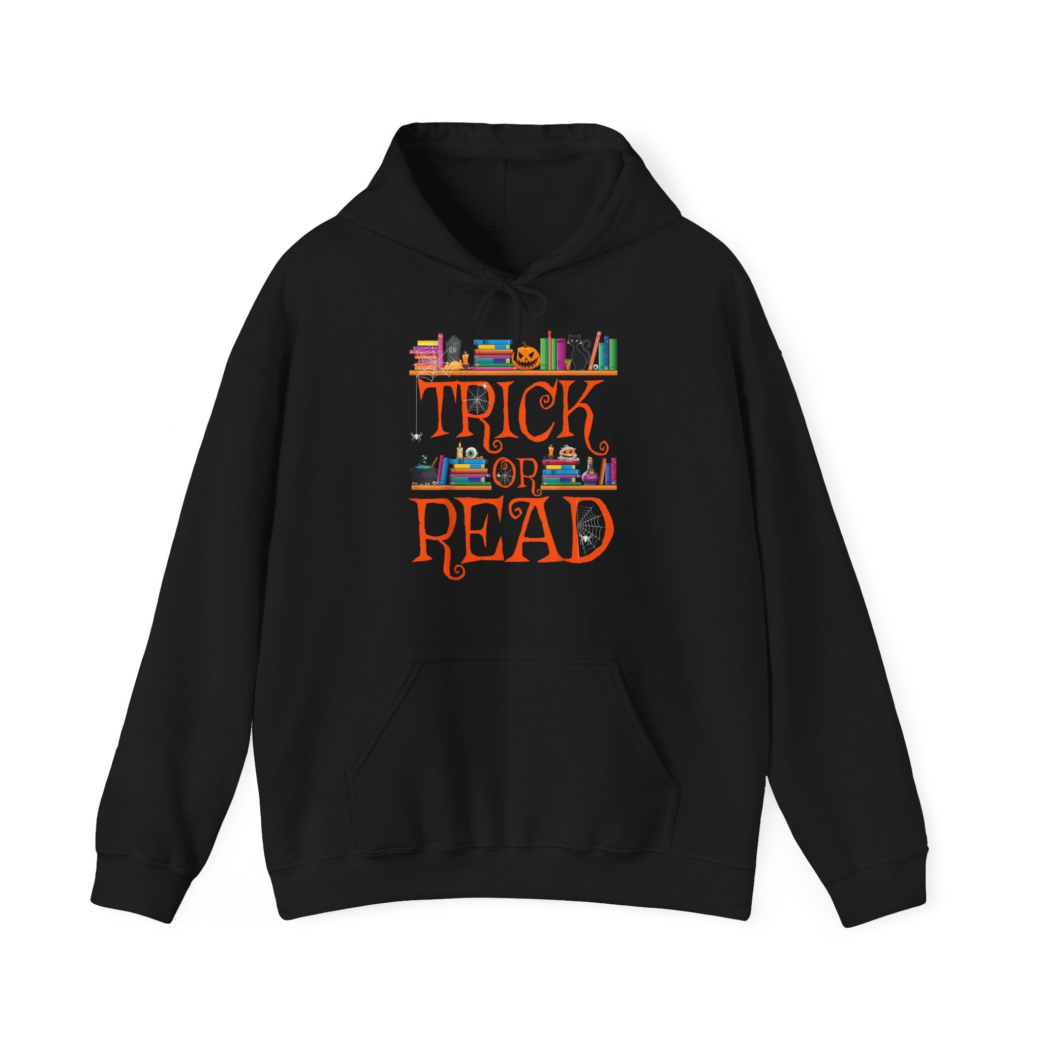 Trick or Read Halloween Teacher Hoodie