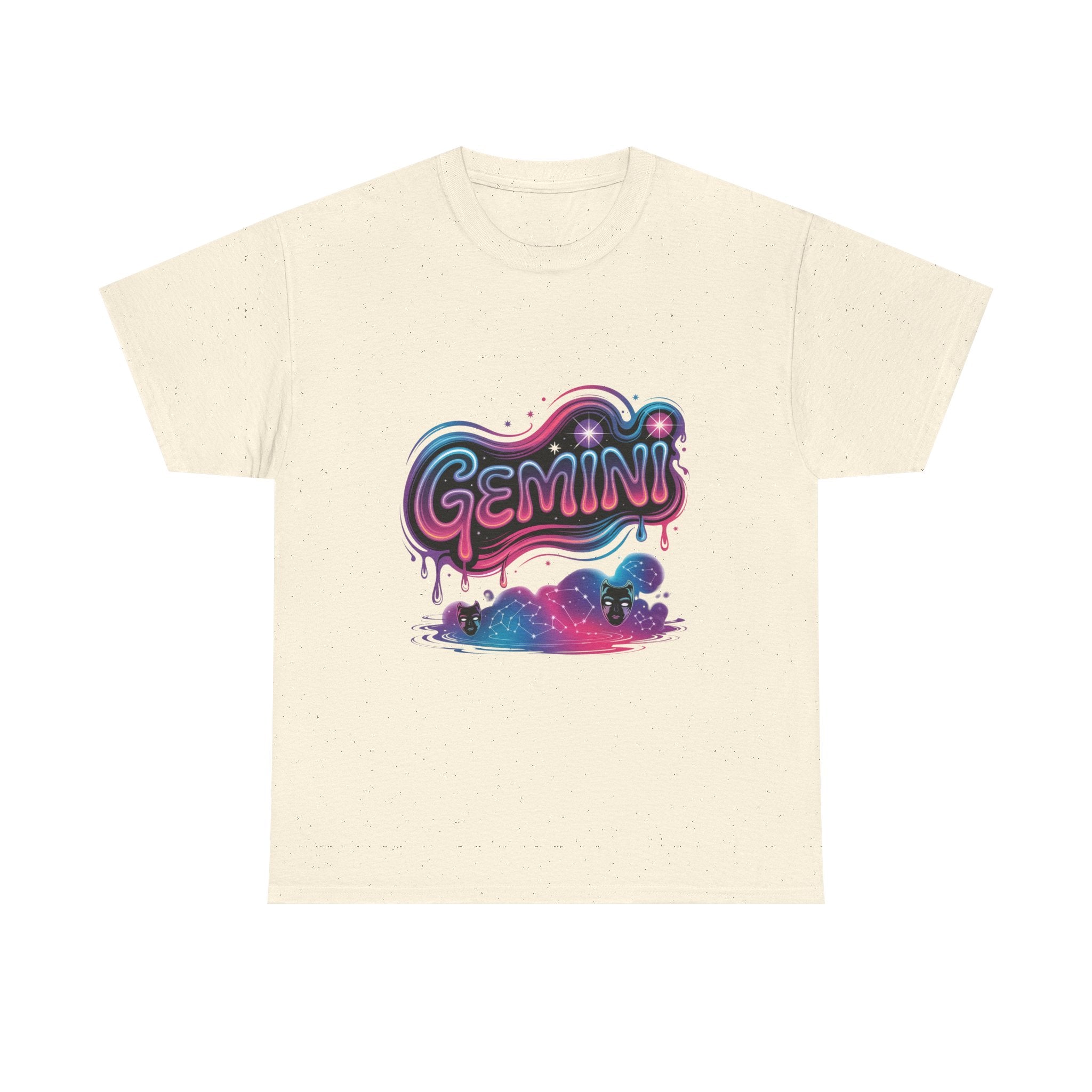 Neon Gemini Zodiac Tee
