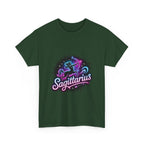 Neon Sagittarius Zodiac Tee