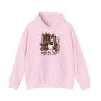 Born to Read, Forced to Work Halloween Hoodie