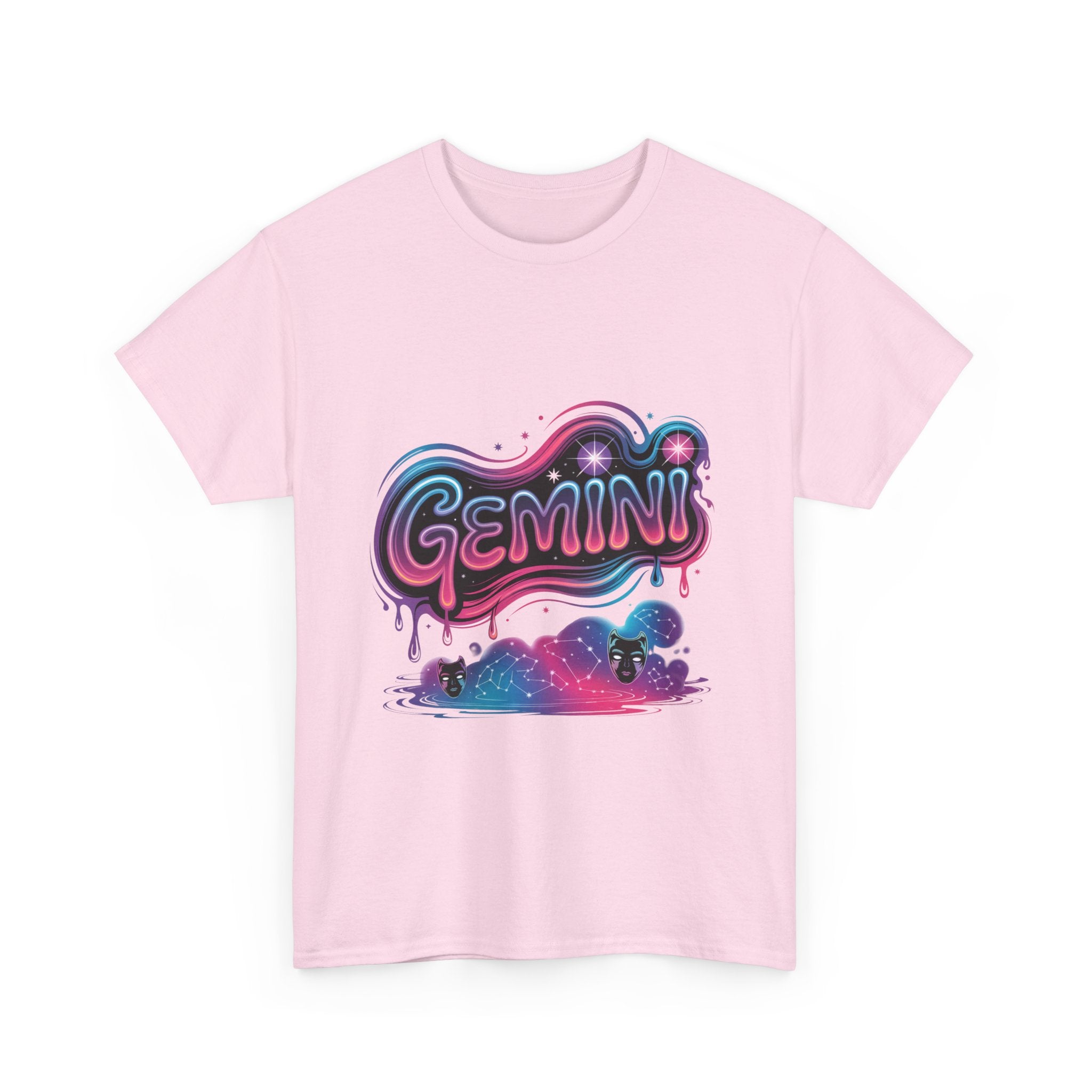 Neon Gemini Zodiac Tee