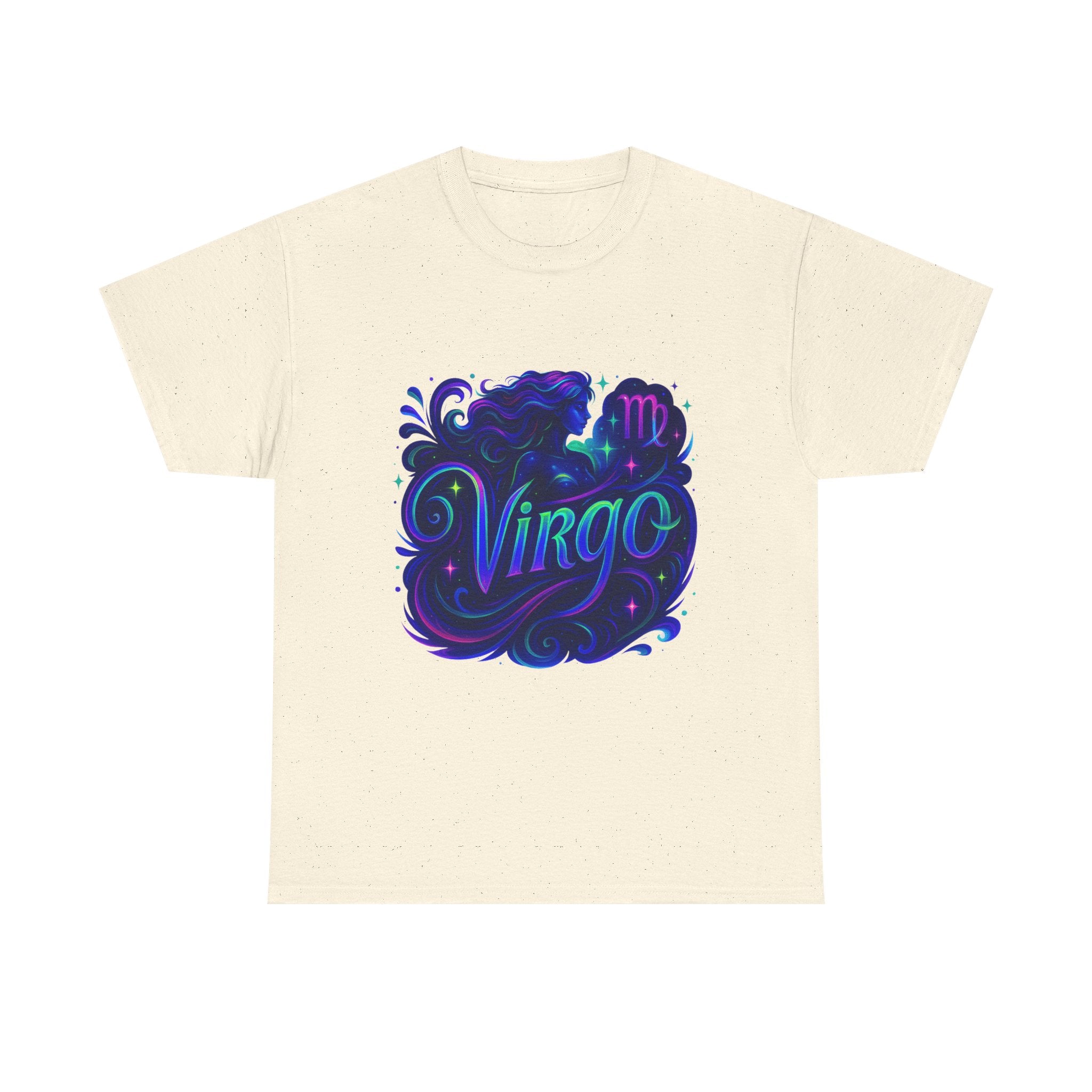 Neon Virgo Zodiac Tee