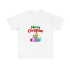Santa & Presents Merry Christmas Graphic Tee