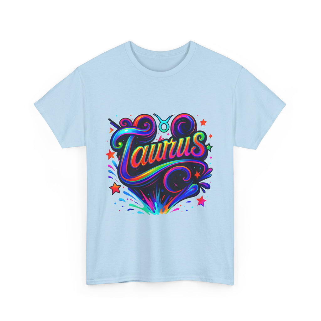 Neon Taurus Zodiac Tee