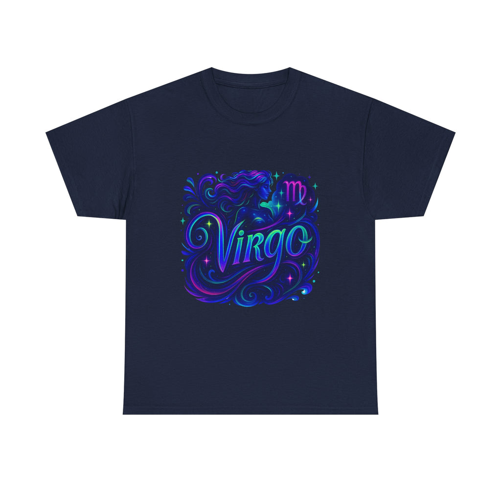 Neon Virgo Zodiac Tee