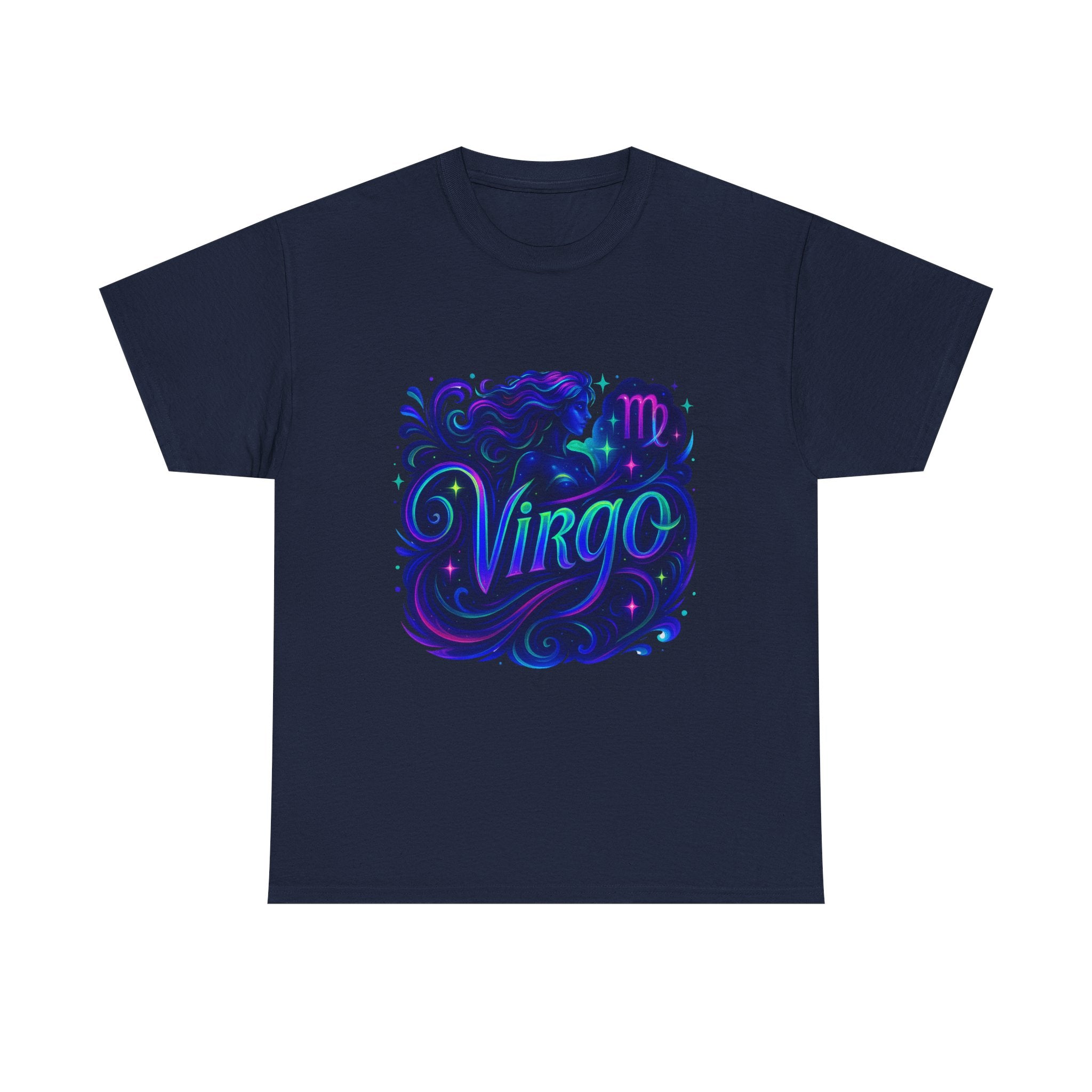 Neon Virgo Zodiac Tee