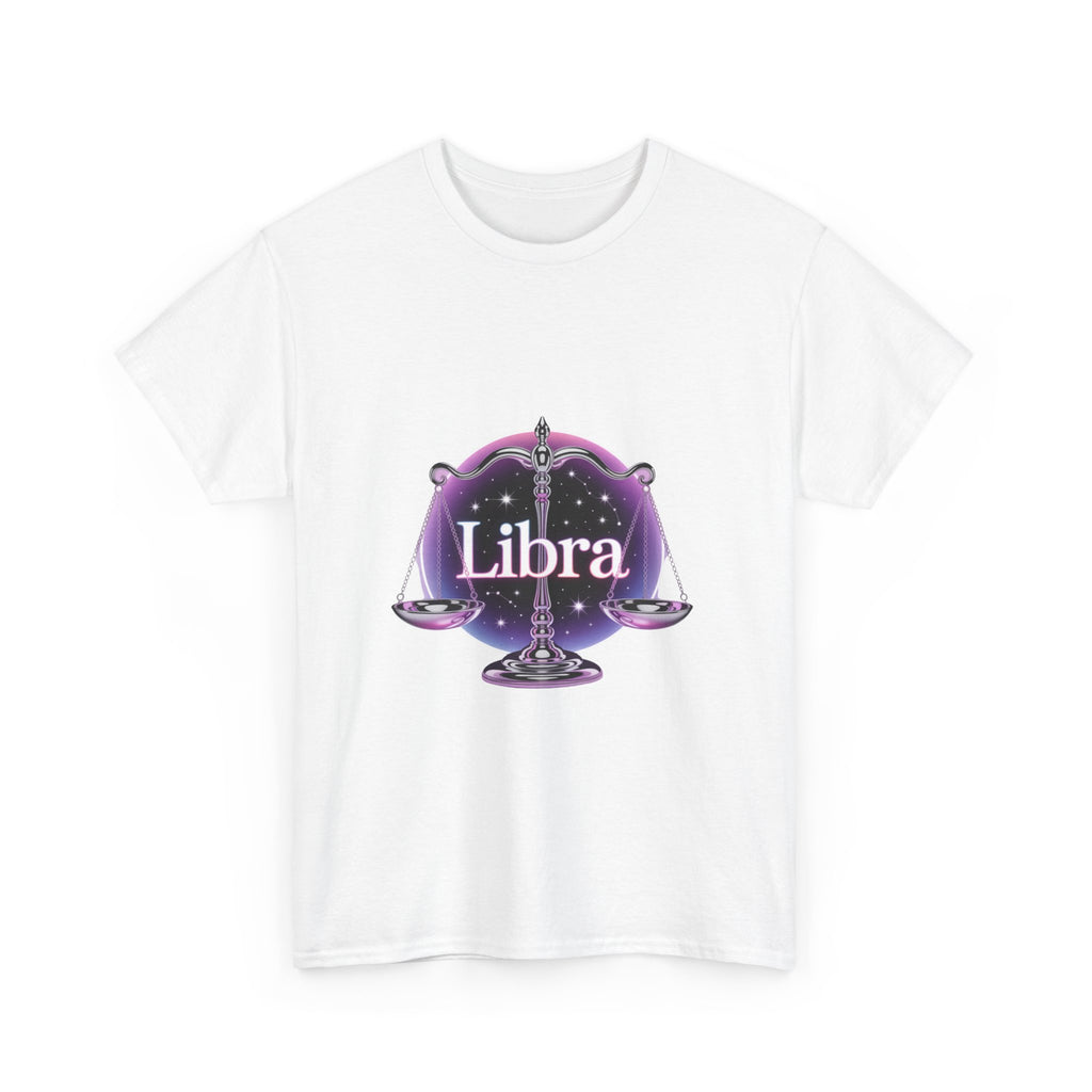 Neon Libra Zodiac Tee