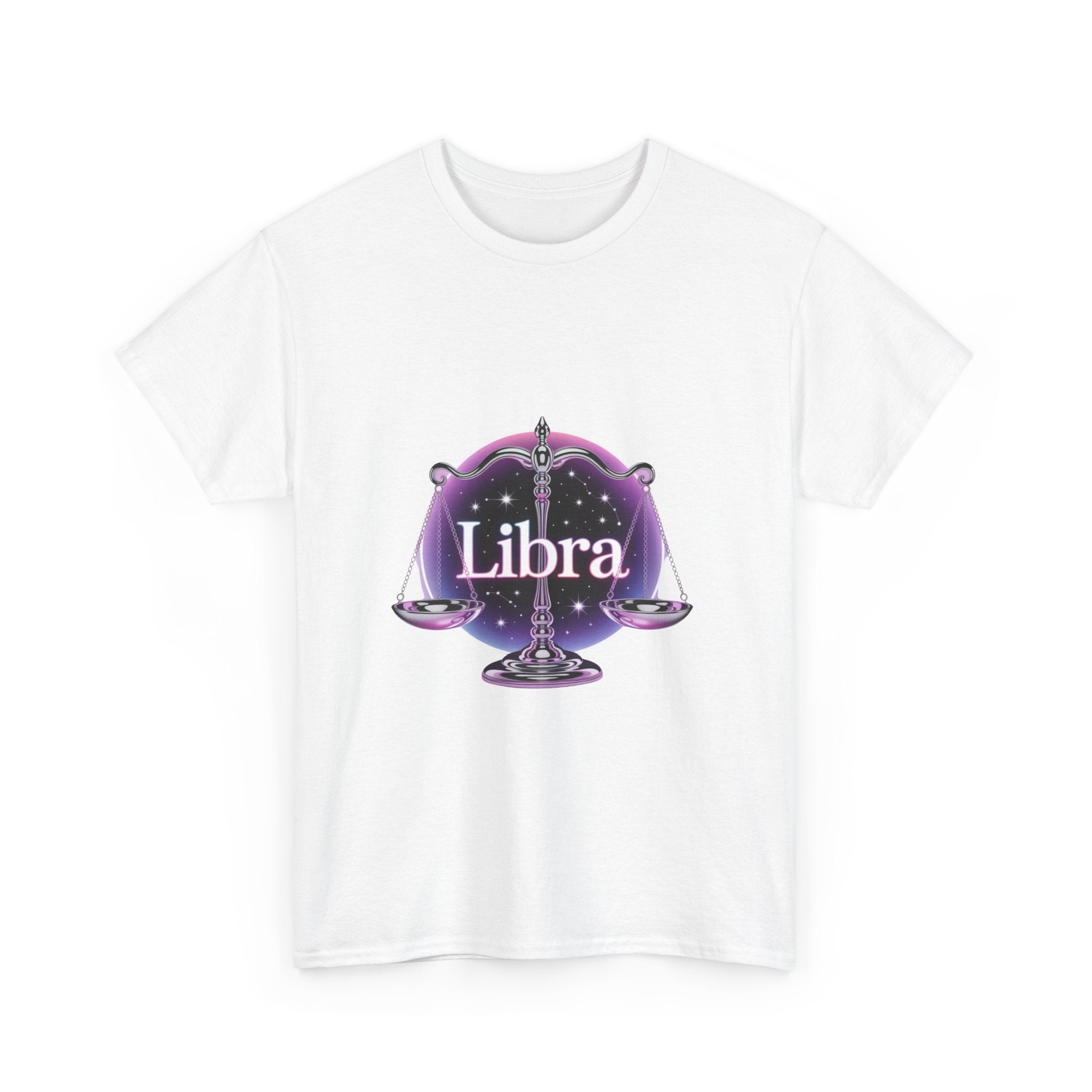 Neon Libra Zodiac Tee