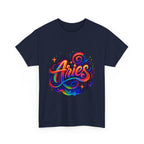 Neon Aries Zodiac Tee