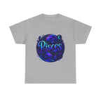 Neon Pisces Zodiac Tee