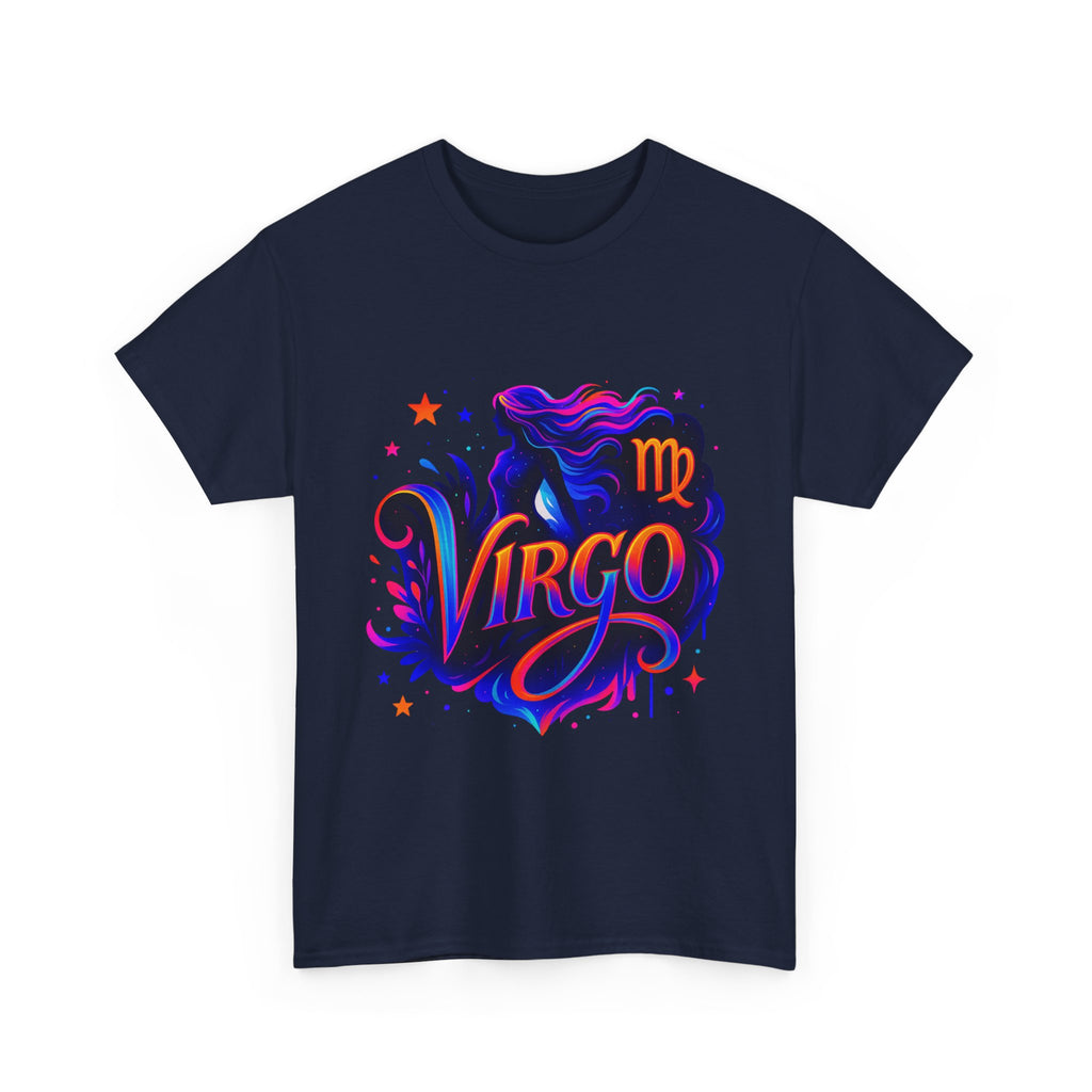 Neon Virgo Zodiac Tee