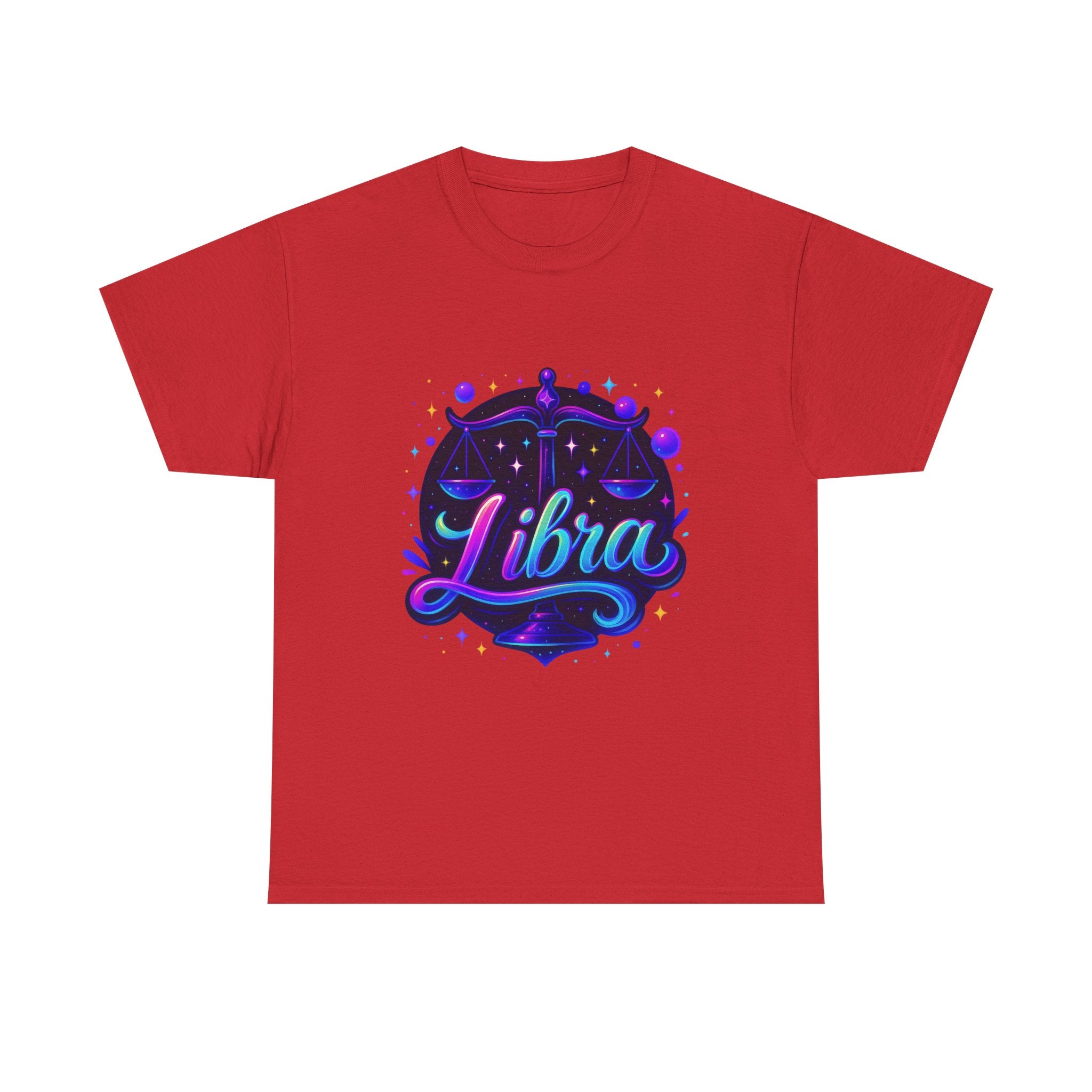 Neon Libra Zodiac Tee