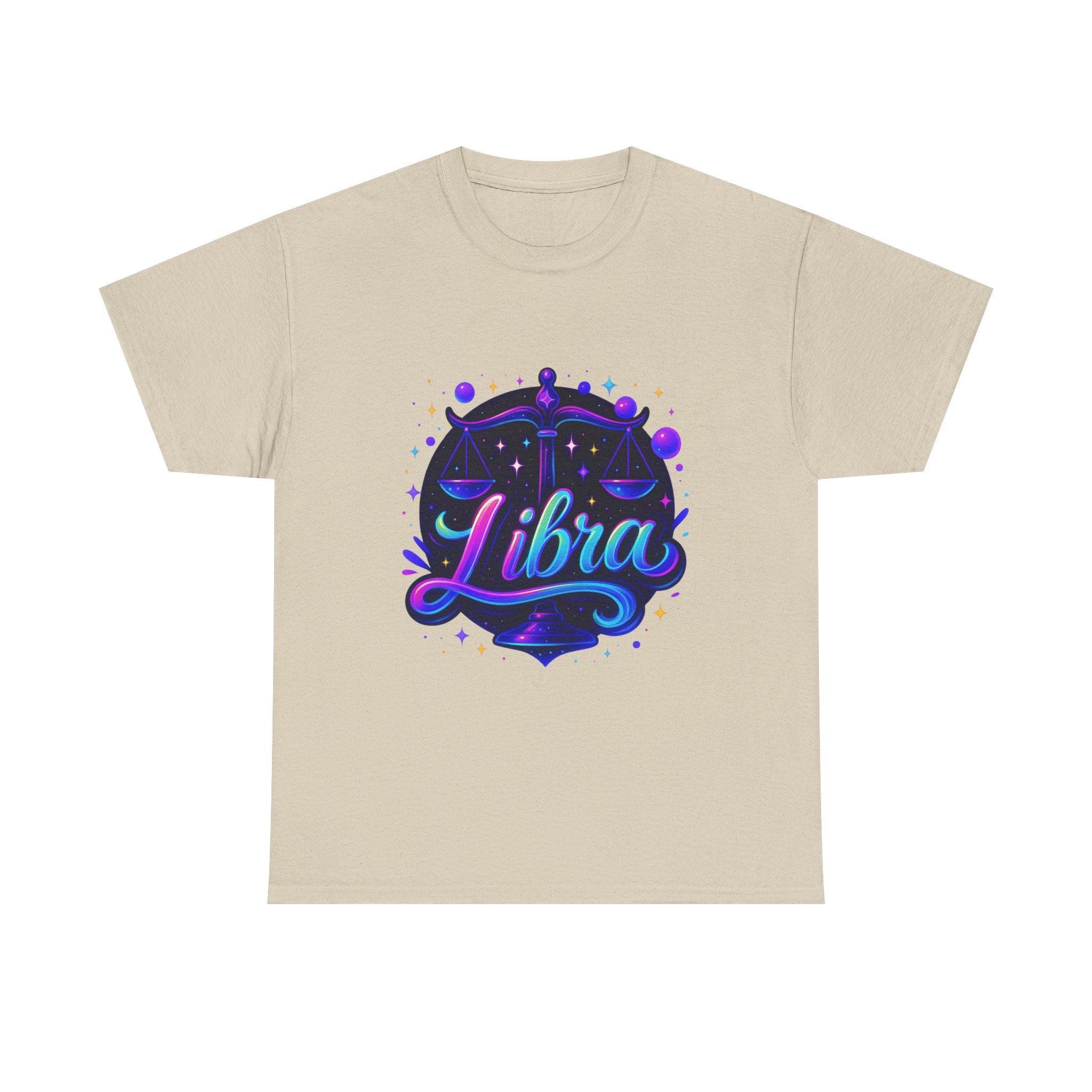 Neon Libra Zodiac Tee