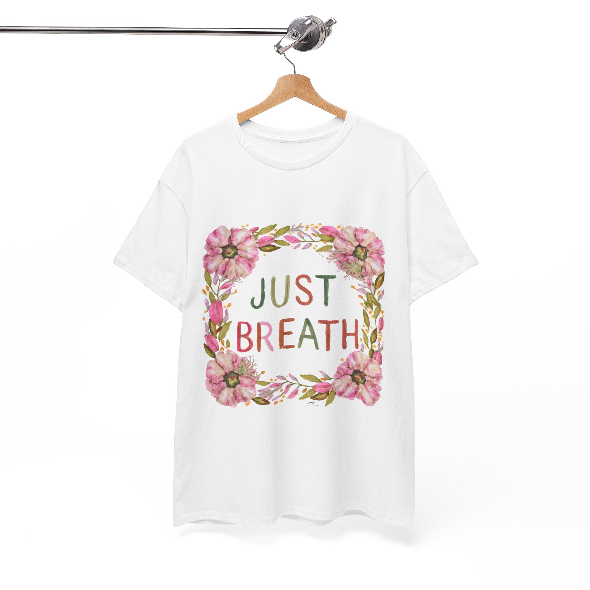 Just Breathe Graphic Tee