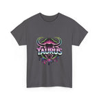 Neon Taurus Zodiac Tee