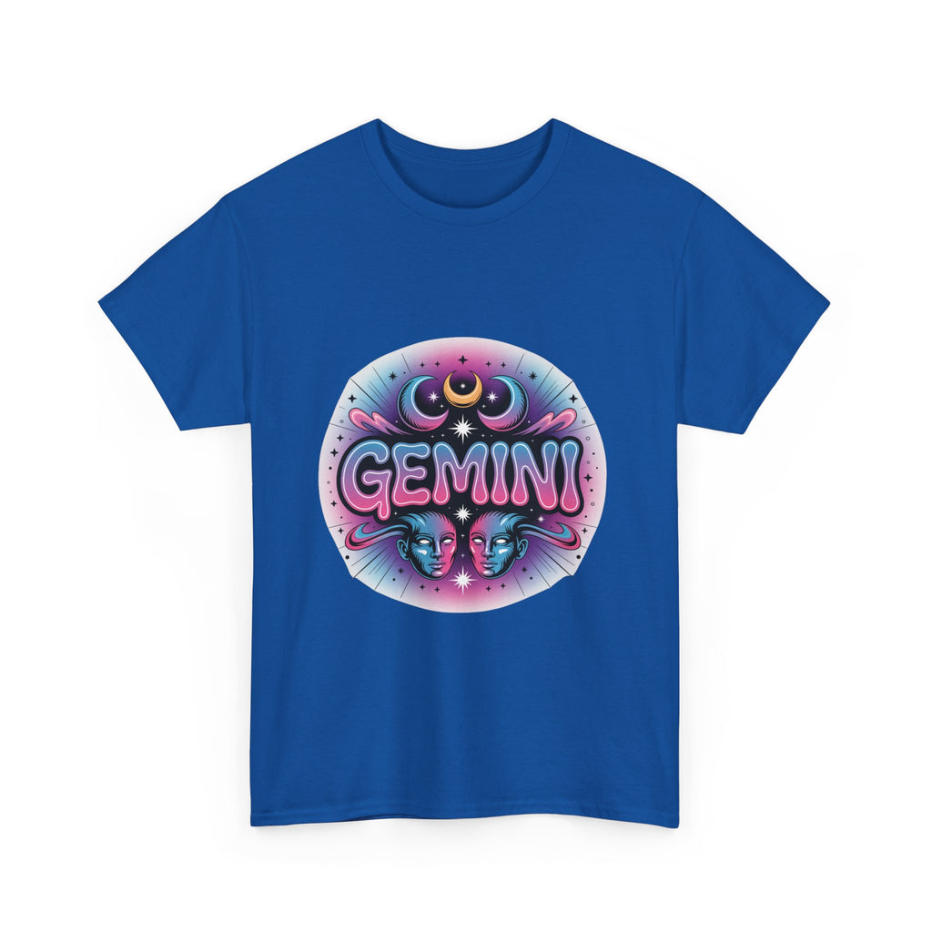 Neon Gemini Zodiac Tee