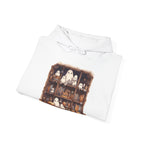 Cute Ghost Reading Books Halloween Librarian Book Hoodie