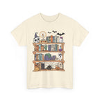 Spooky Reading Book Teacher Halloween back