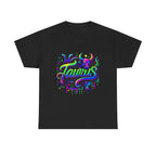 Neon Taurus Zodiac Tee