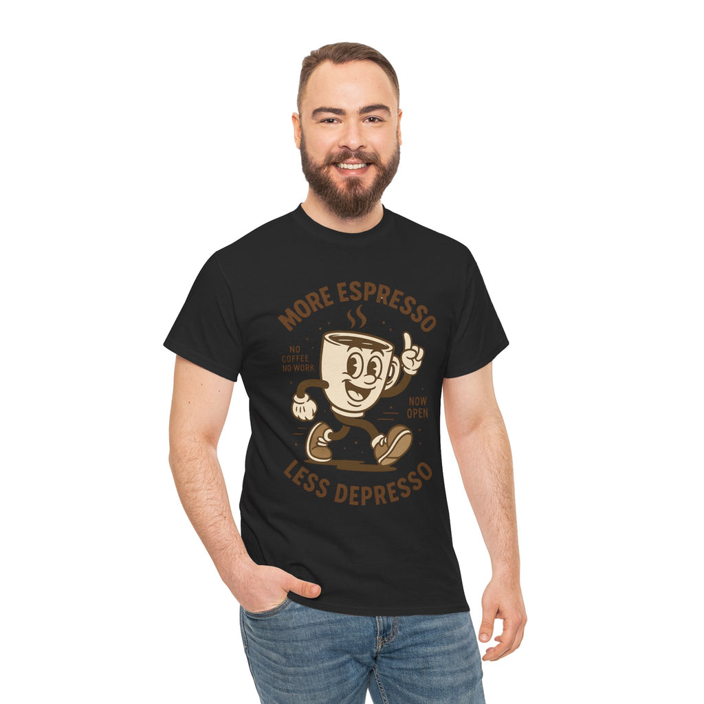 More Espresso Less Depresso Graphic Tee
