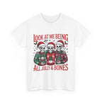 look at me being all jolly & bones graphic Tee