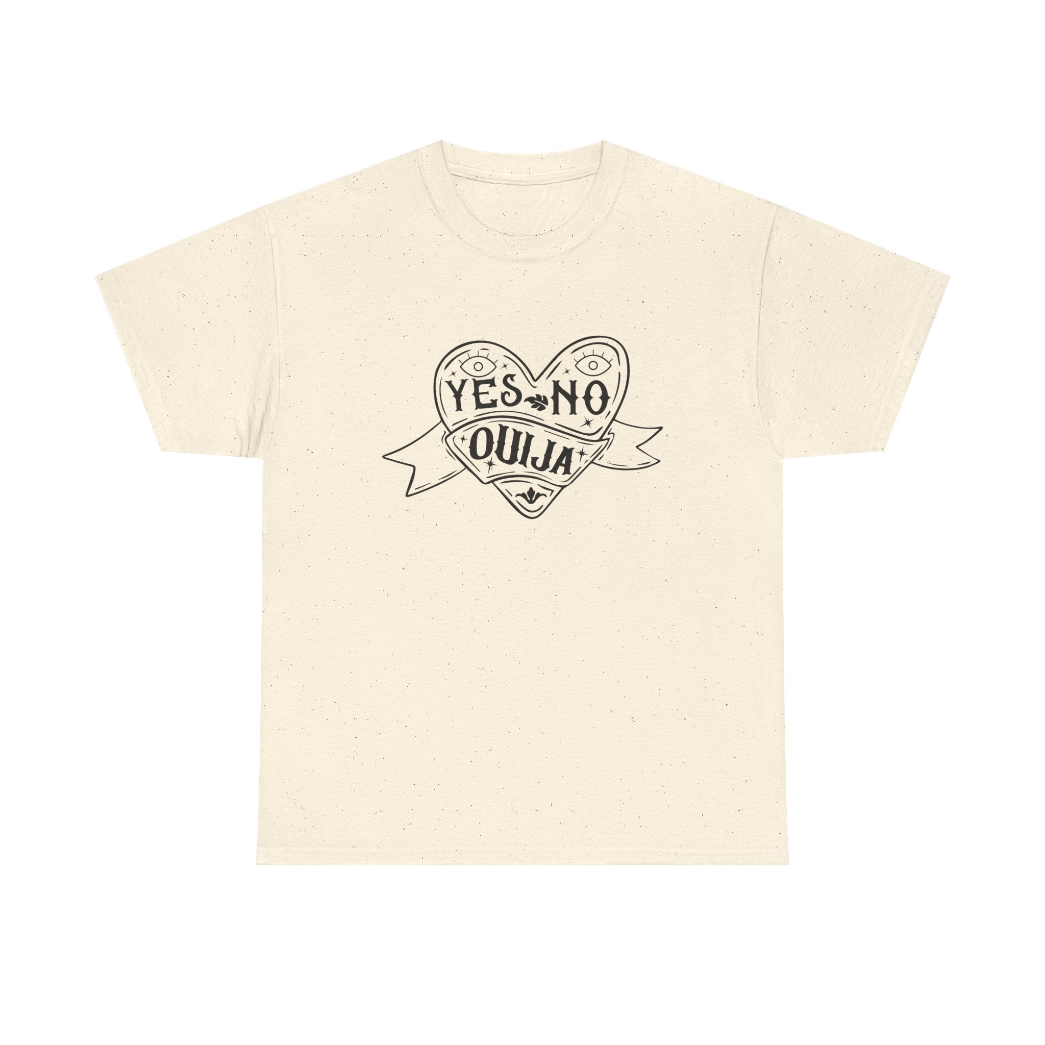 Unisex Tee - Yes No Ouija Graphic Print Shirt