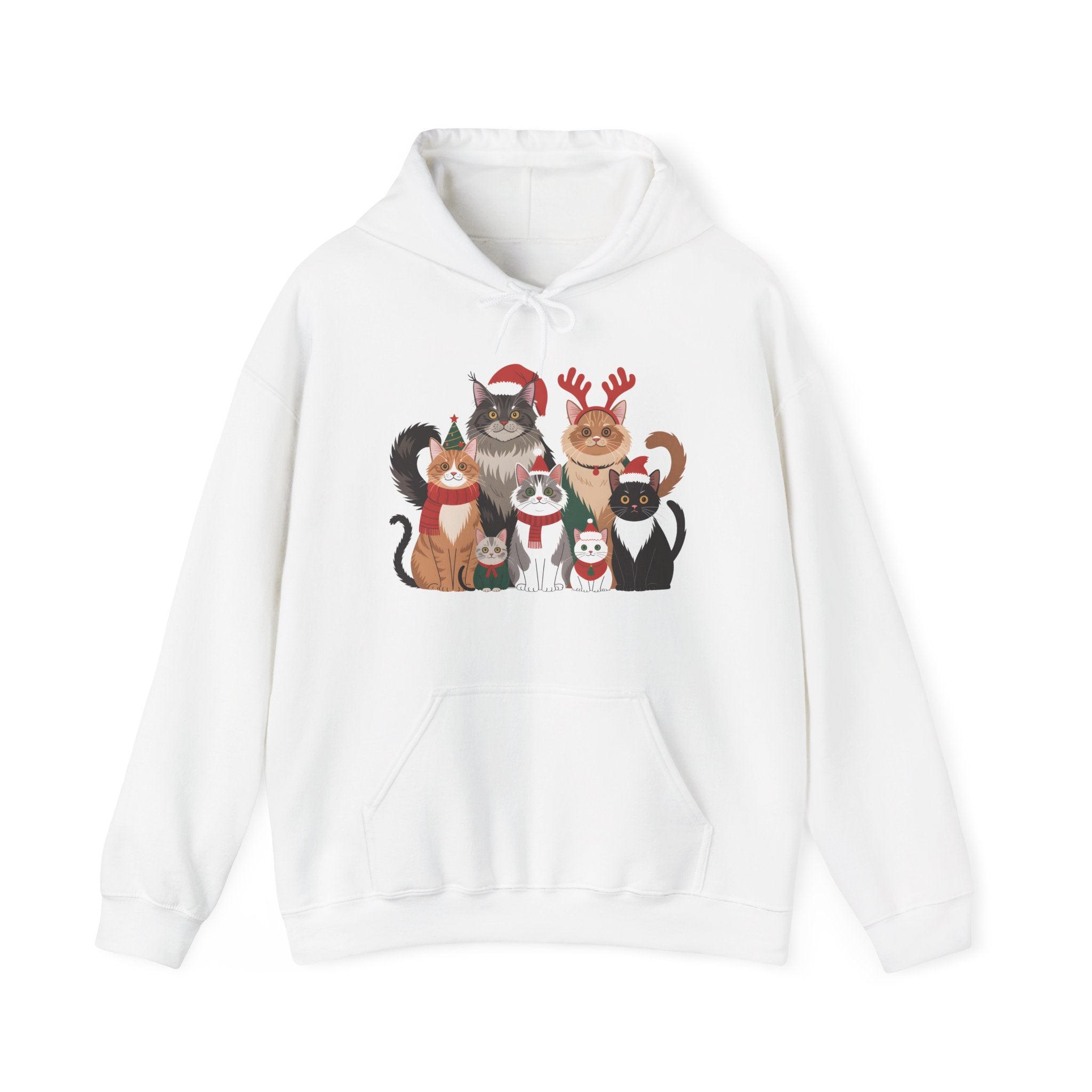 Cat Lover Christmas Hoodie