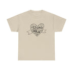 Unisex Tee - Yes No Ouija Graphic Print Shirt