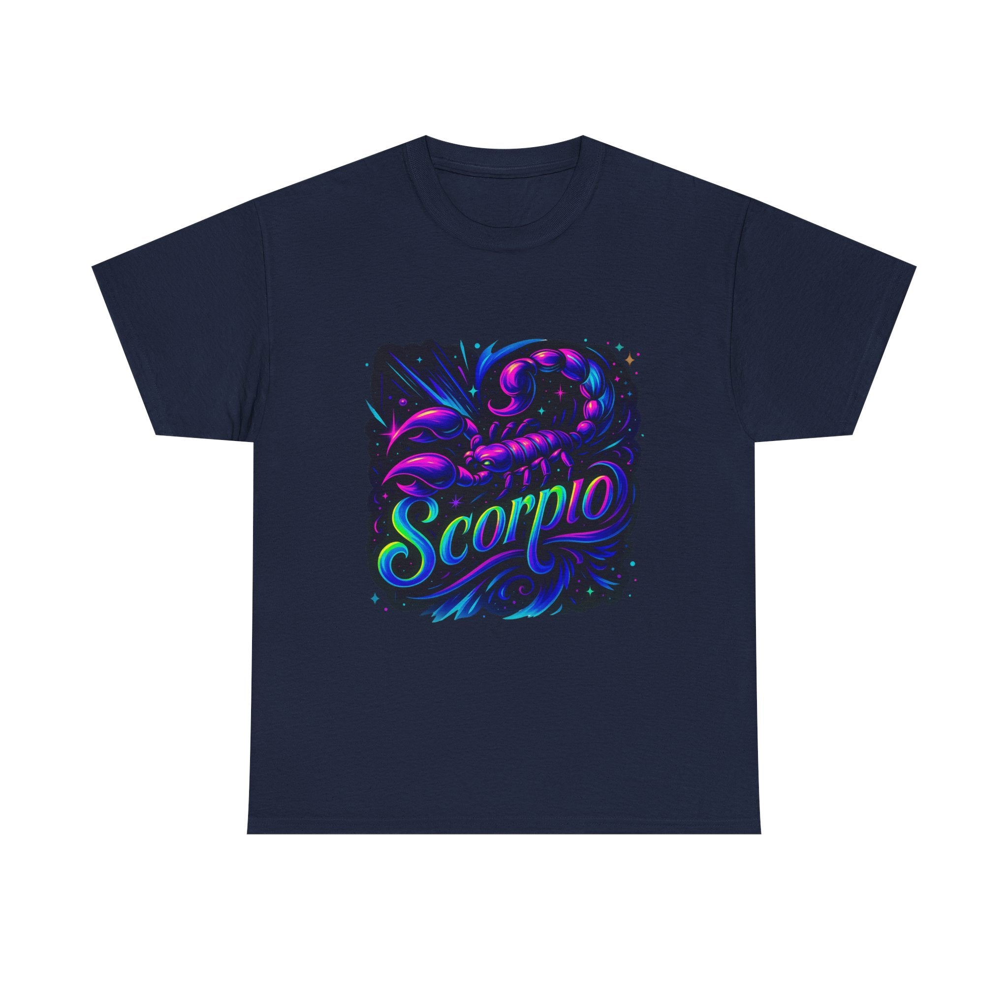 Neon Scorpio Zodiac Tee