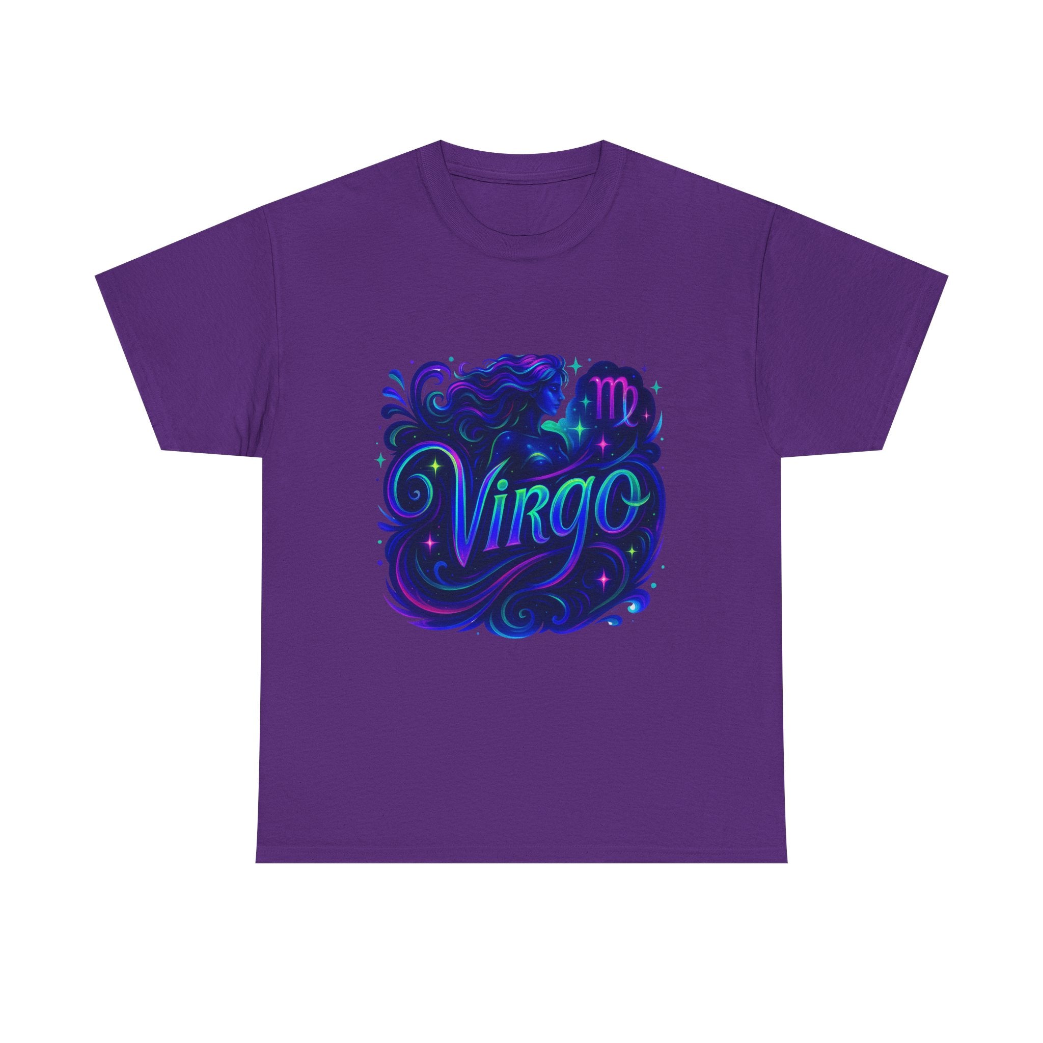 Neon Virgo Zodiac Tee