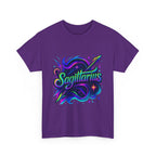 Neon Sagittarius Zodiac Tee