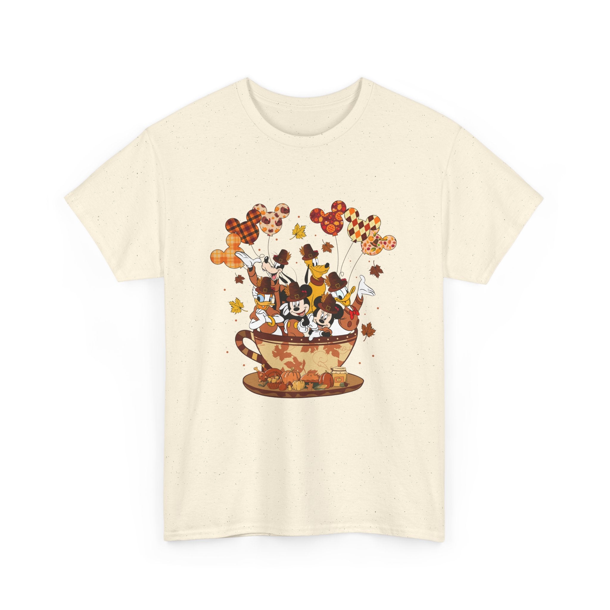 Mickey & Friends Thanksgiving Cup Graphic Tee