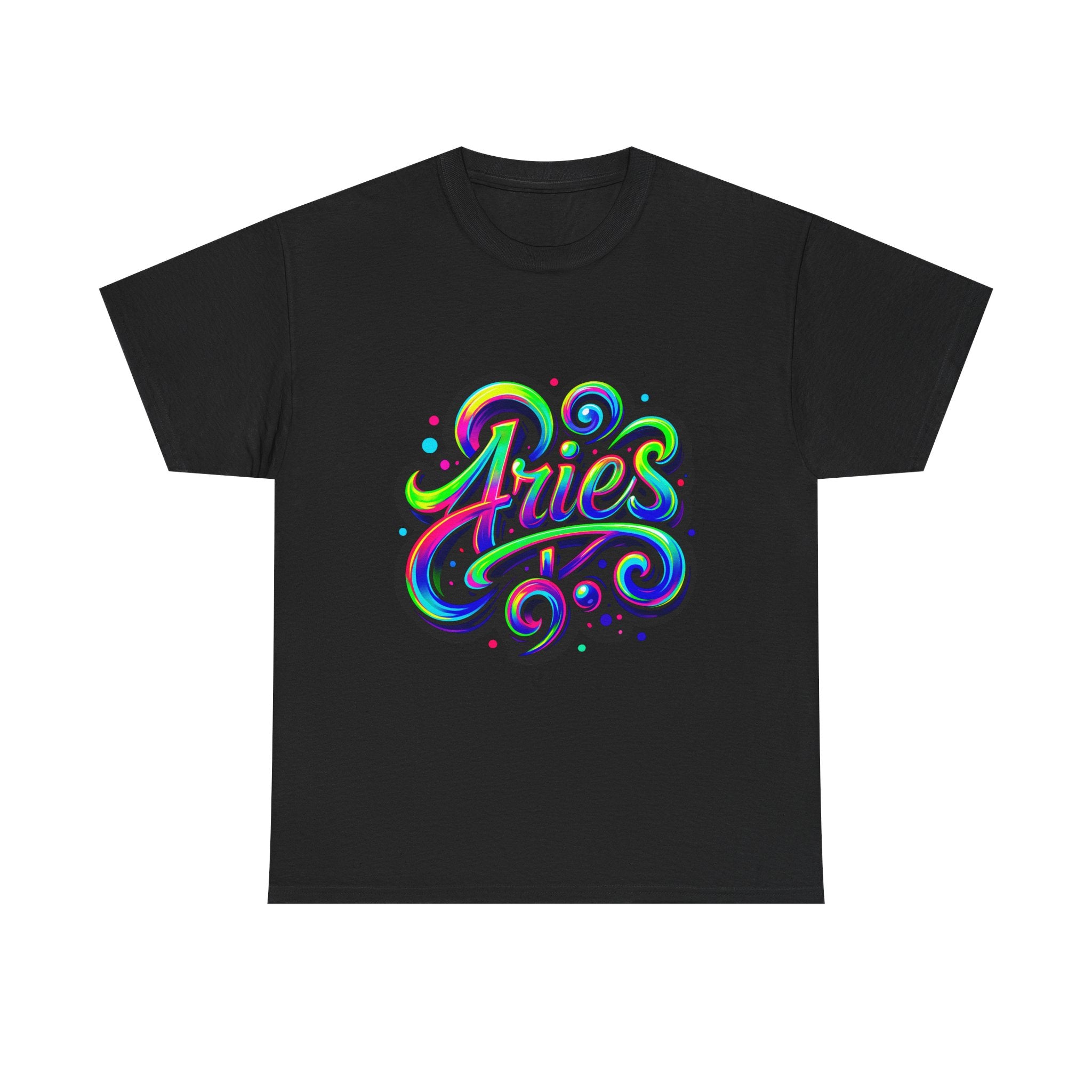 Neon Aries Zodiac Tee