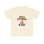 Santa & Presents Merry Christmas Graphic Tee