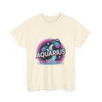 Neon Aquarius Zodiac Tee