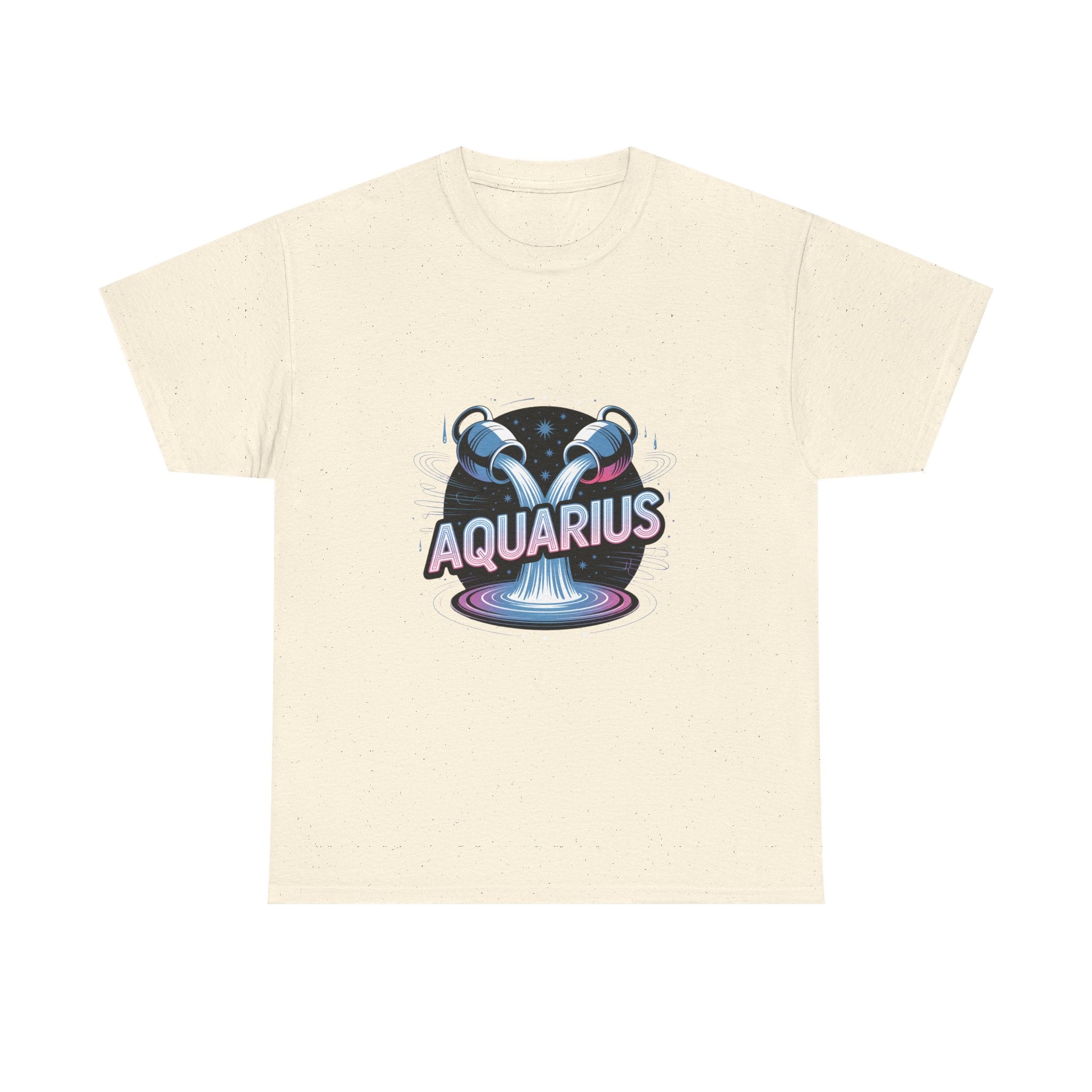 Neon Aquarius Zodiac Tee