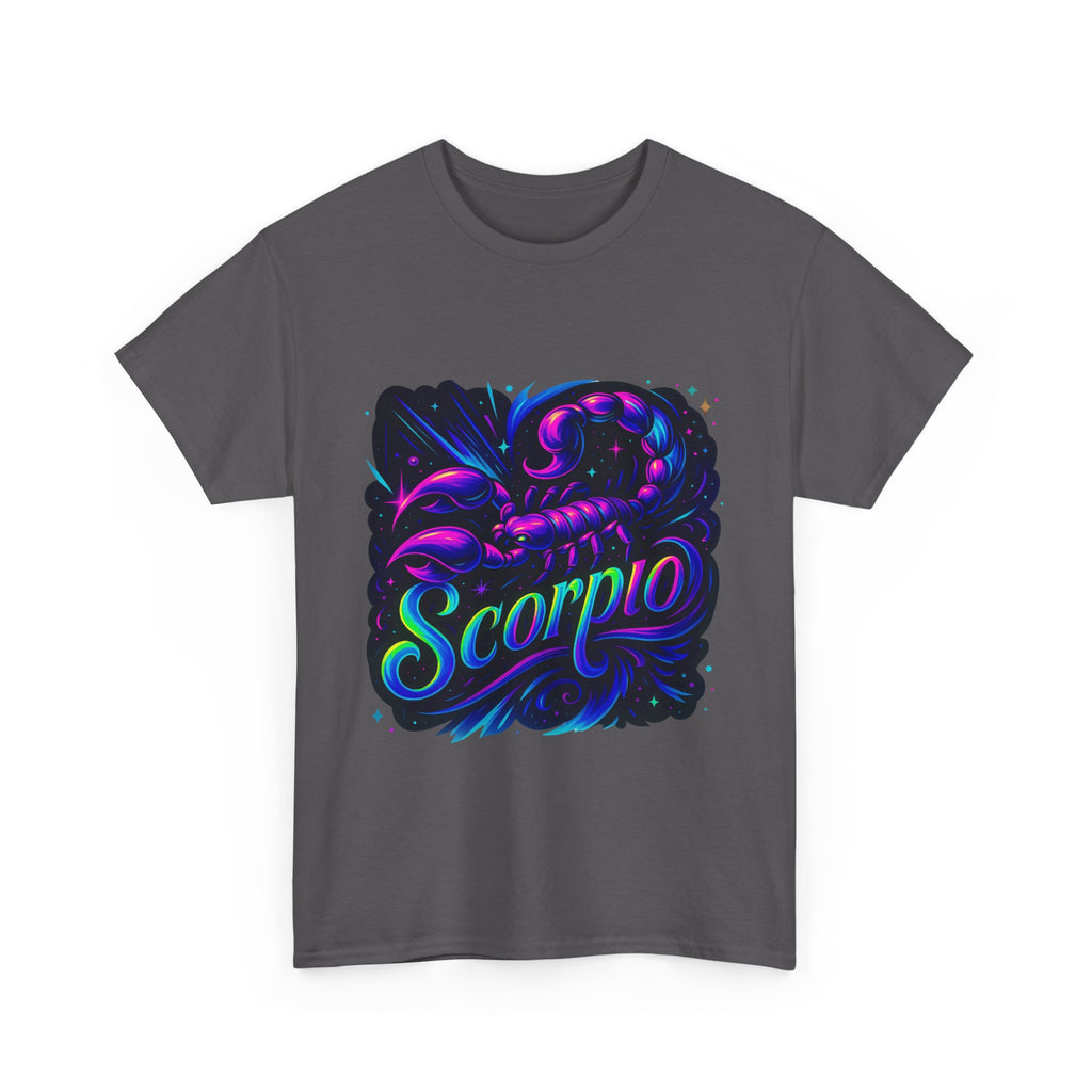 Neon Scorpio Zodiac Tee