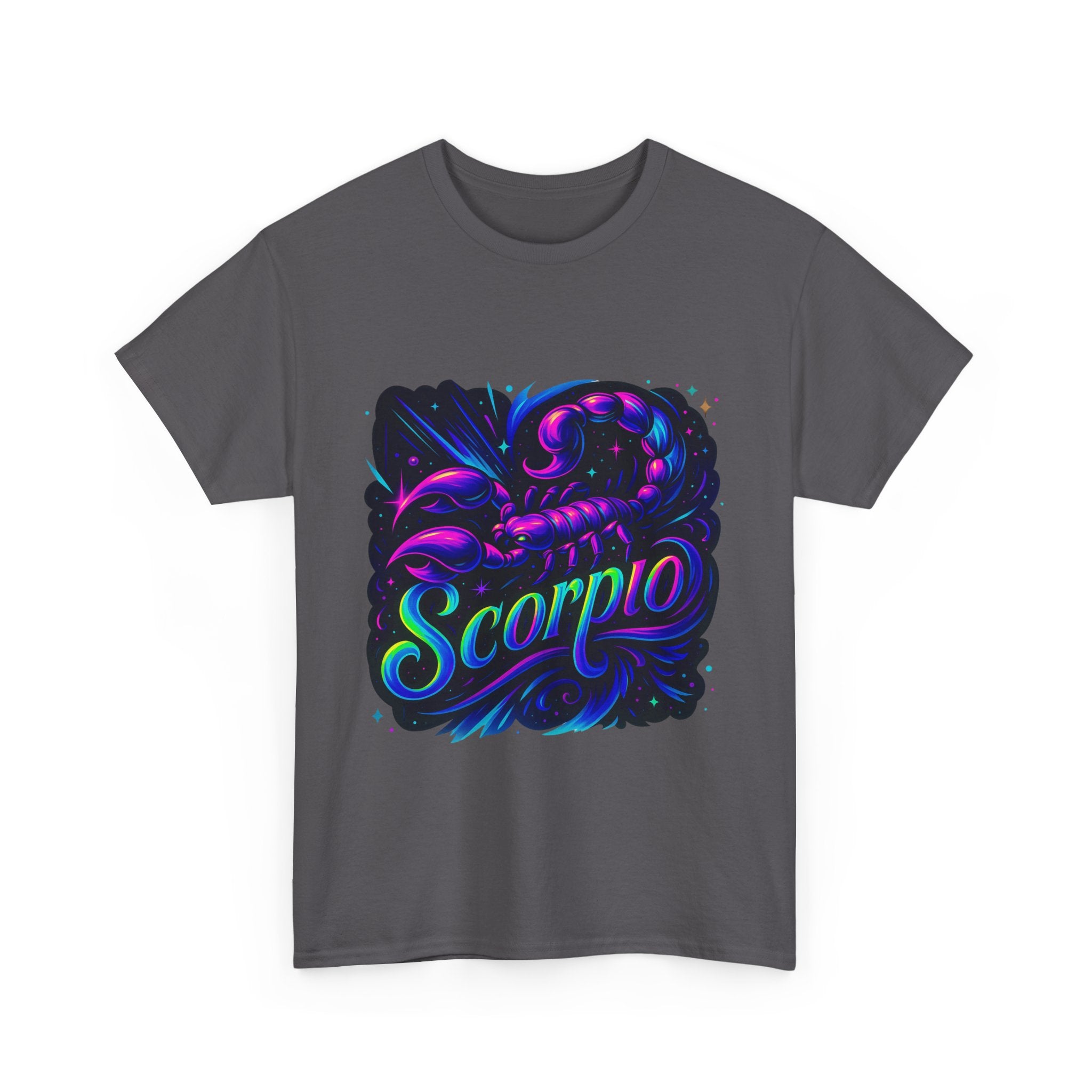 Neon Scorpio Zodiac Tee