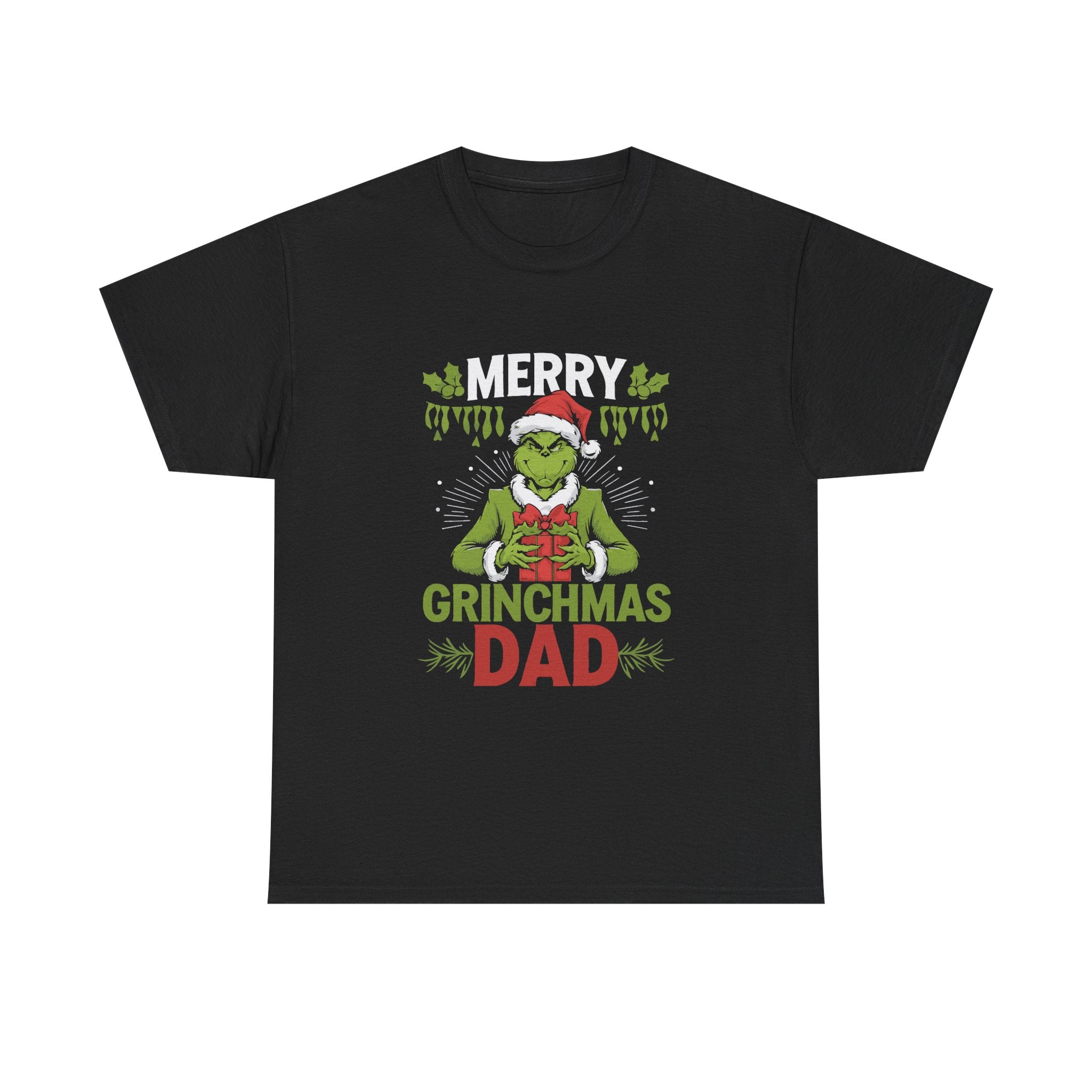 Merry Grinchmas Dad graphic Tee