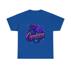 Neon Capricorn Zodiac Tee