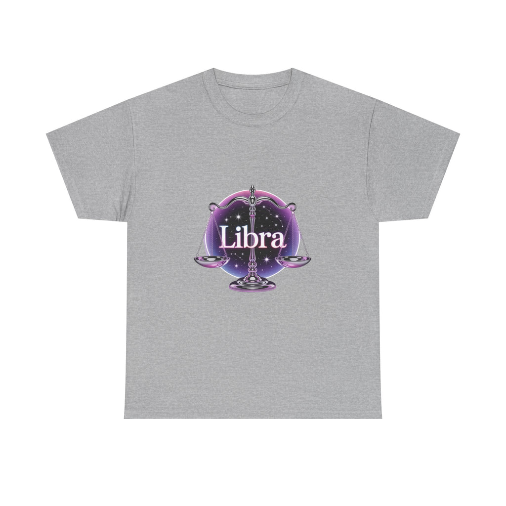 Neon Libra Zodiac Tee