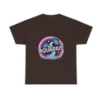 Neon Aquarius Zodiac Tee